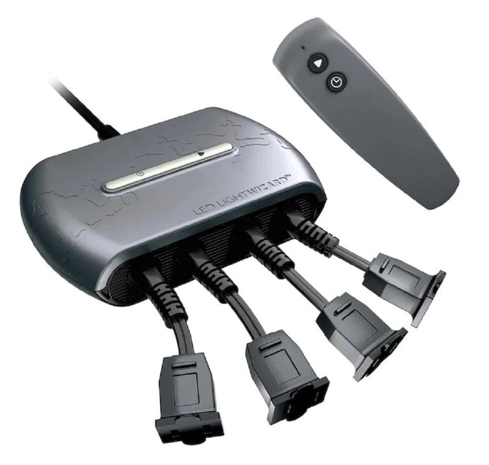 Luminations LED LIGHTWIZARD 4 Ports with Remote