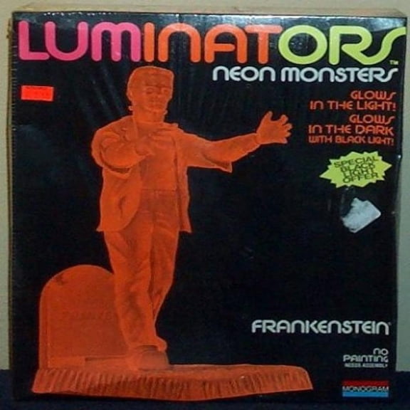 Luminators Neon Monsters Frankenstein Model Kit