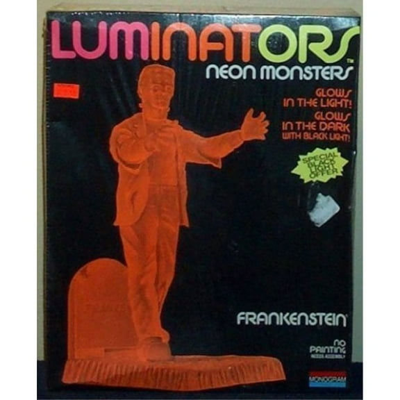 Luminators Neon Monsters Frankenstein Model Kit