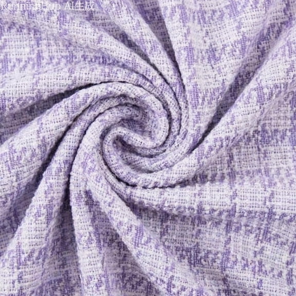 Luminea Textiles Textured Houndstooth Tweed Fabric | 98% Polyester 2% Spandex | 240G/M² 62 inch Wide | 6 Color Options for Blazers, Dresses & Home Decor