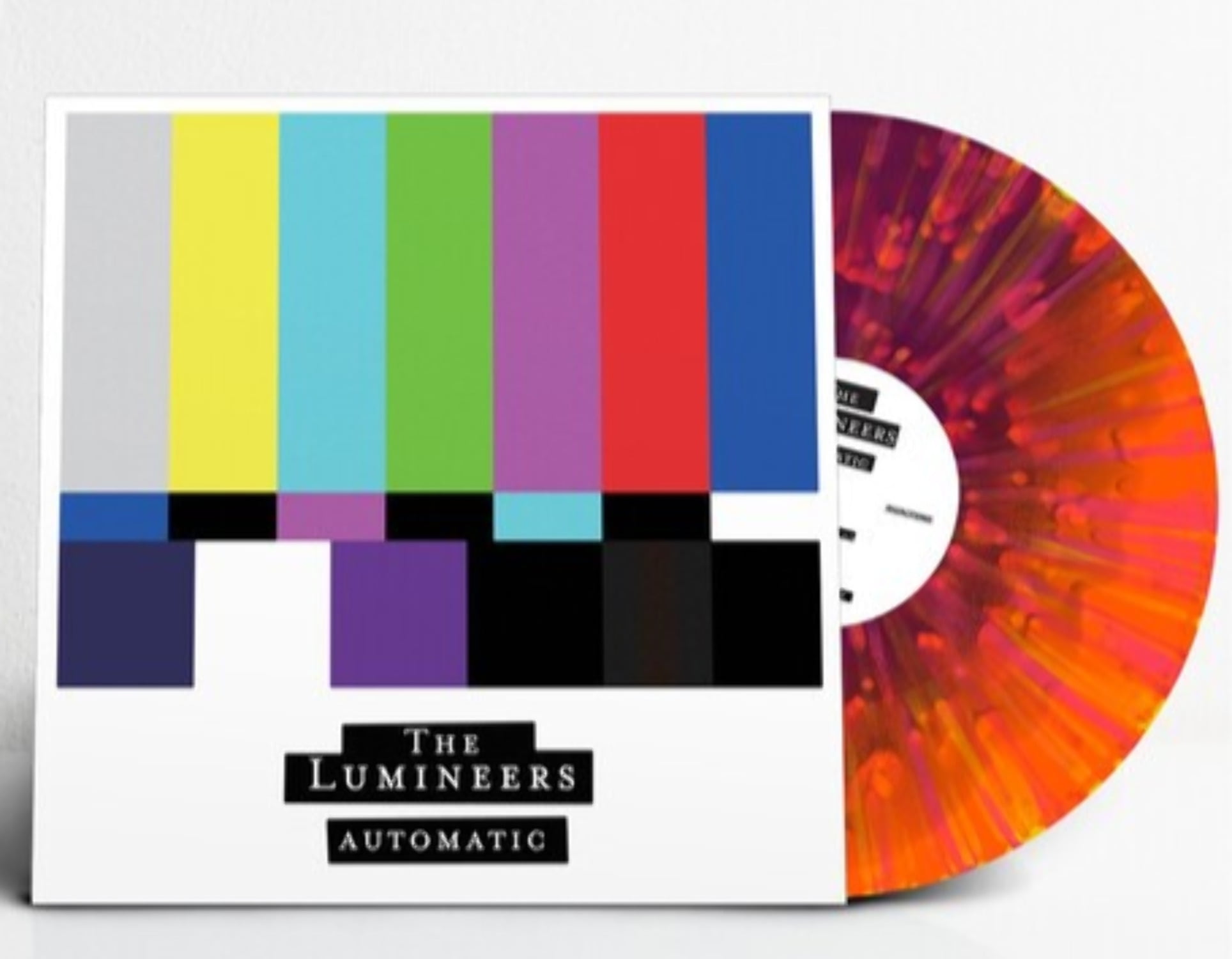 The Lumineers Automatic (Indie Exclusive, Orchid & Tangerine Colored Vinyl) [Explicit Content] Records & LPs