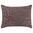 thumbnail image 1 of Luminescence Lavender Fully Beaded Pillow, 1 of 10