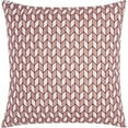 thumbnail image 1 of Luminescence Rose Gold Block Chevron Pillow, 1 of 3