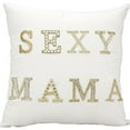 thumbnail image 1 of Luminescence White Gold Sexy Mama Pillow, 1 of 3