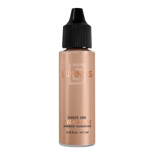 Luminess Air Silk 4-In-1 Airbrush Foundation- Foundation, Shade 080 (.5 Fl Oz) - Sheer to Medium Coverage - Anti-Aging Formula Hydrates and Moisturizes - Walmart Business Supplies Luminess Air Silk 4-In-1 Airbrush Foundation- Foundation, Shade 080 (.5 Fl Oz) - Sheer to Medium Coverage - Anti-Aging Formula Hydrates and Moisturizes - Walmart Business Supplies