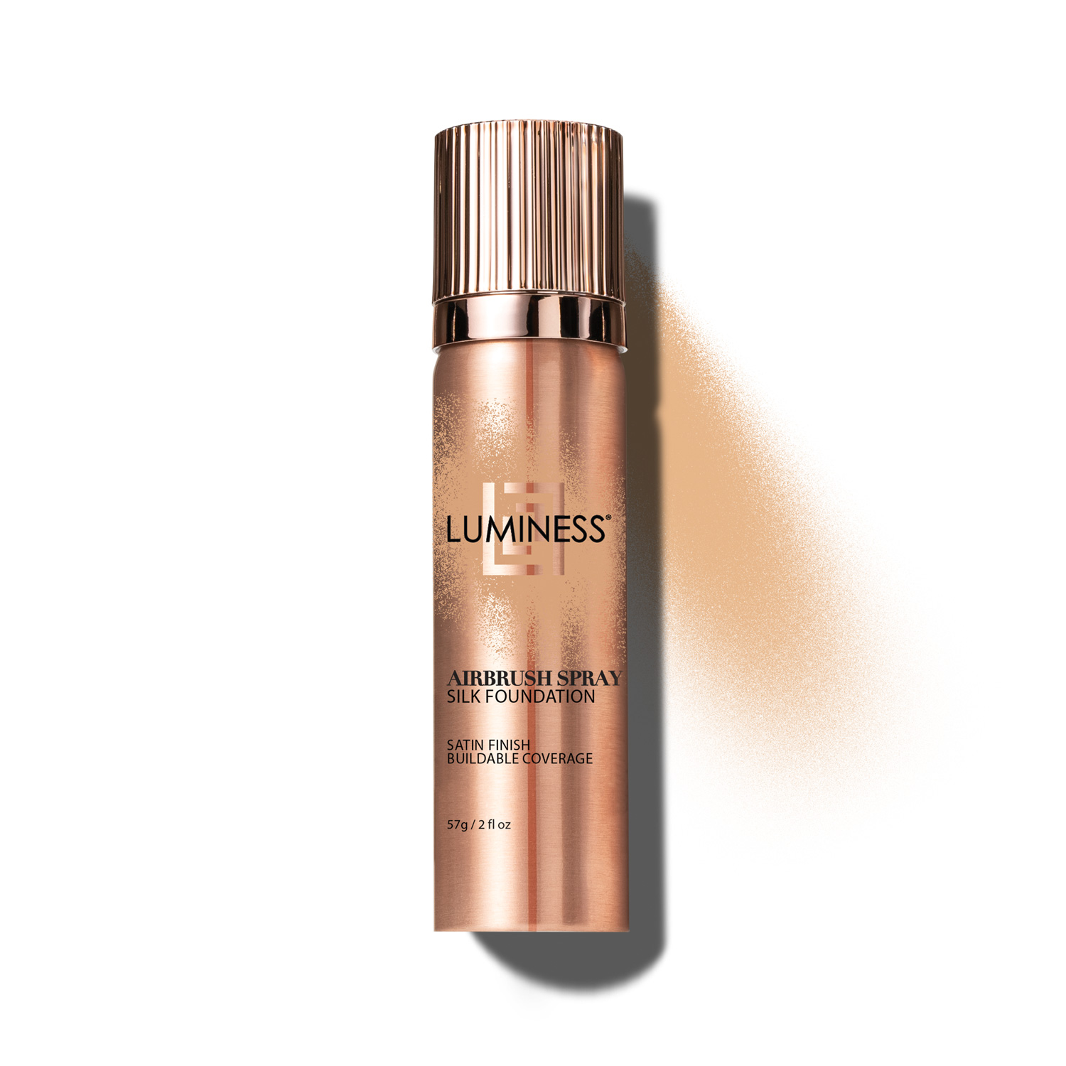 Luminess Airbrush Spray Silk Foundation, Full Coverage Formulated 