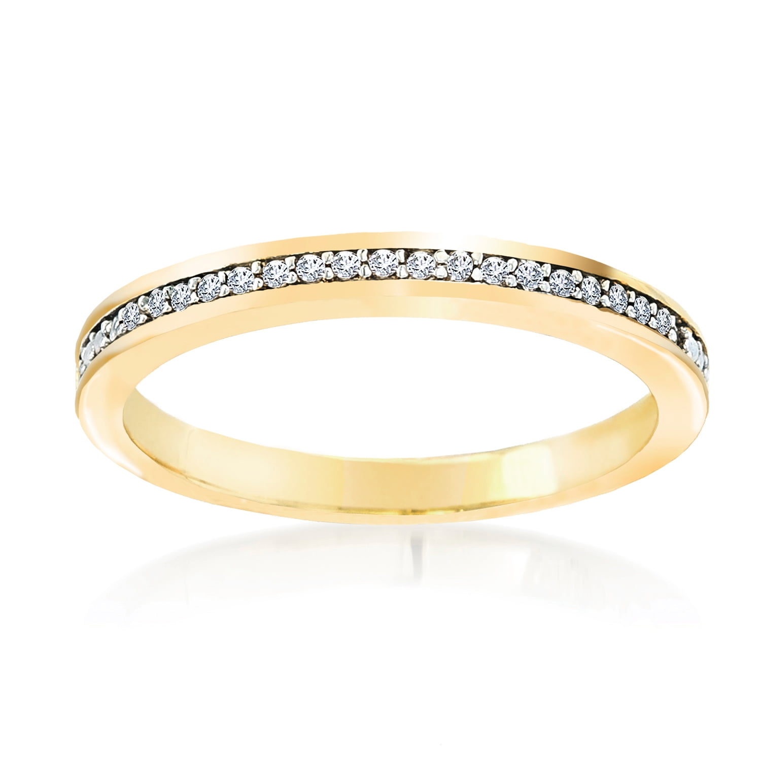Lumineux Diamond Accent Band Ring