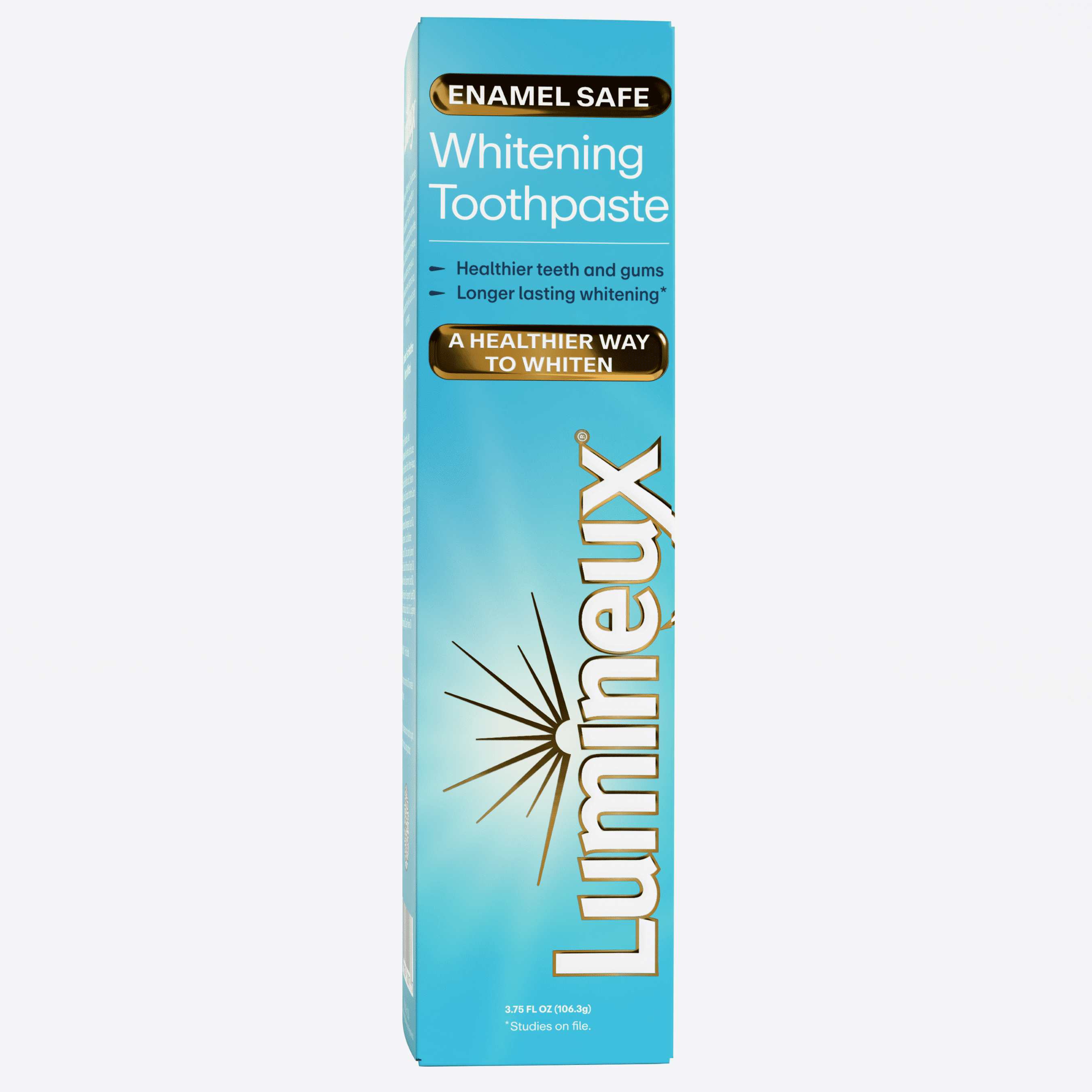 Lumineux Whitening Toothpaste, Enamel Safe & Clinically Proven, 3.75oz