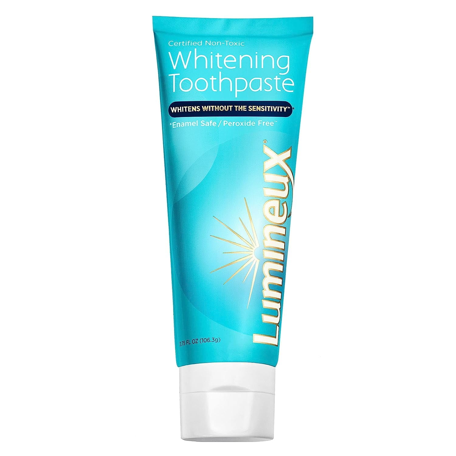 Lumineux Oral Essentials Fluoride Free Teeth Whitening Toothpaste, 3.75 Oz