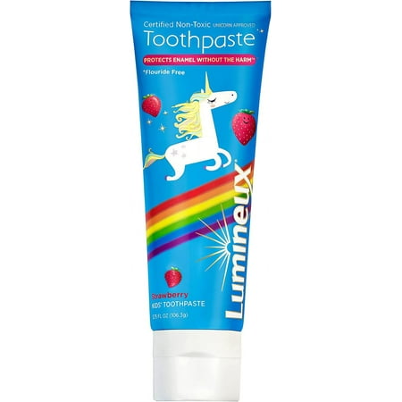 Lumineux Oral Essentials Kids Toothpaste, Strawberry, 3.75 Oz, 2 Pack