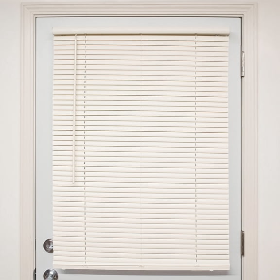 Lumino 1" Magnetic Vinyl Blinds, Alabaster, 35.5"W x 48"L