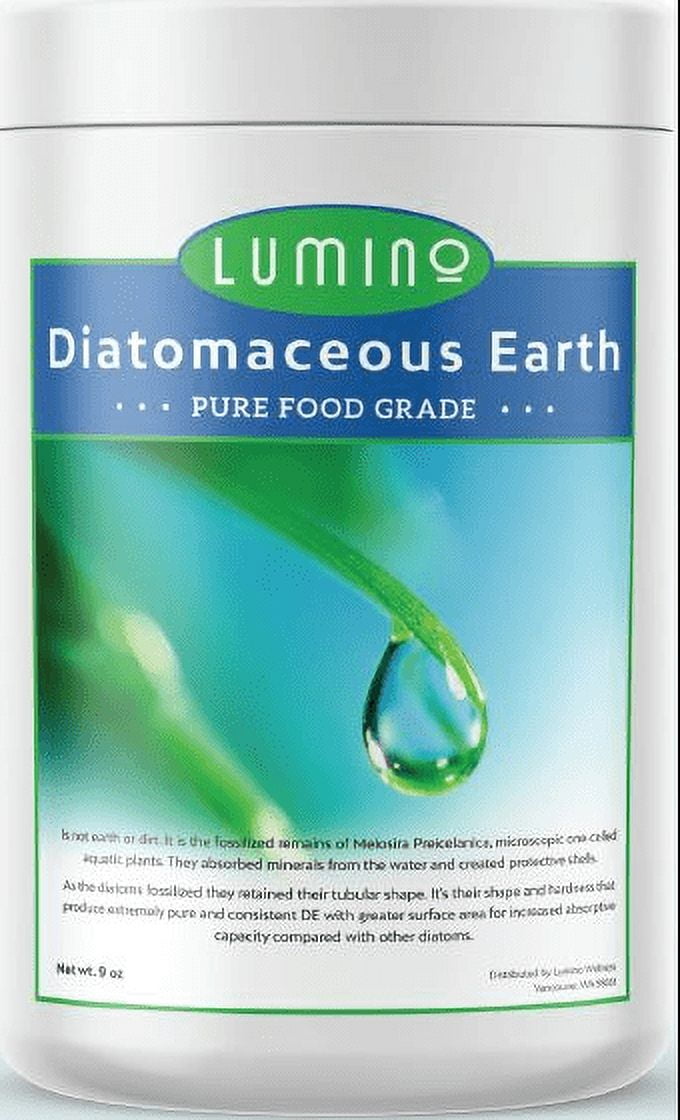 Lumino Wellness - Diatomaceous Earth Pure Food Grade - 9 oz.