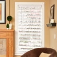 thumbnail image 1 of Lumino Quick Install 2" Faux Wood Cordless Blinds, White, 28"W x 60"L, 1 of 4