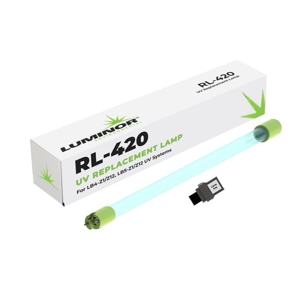 Luminor RL-420 UV Replacement Lamp for Rack Mounted LB4-Z1, LB4-Z12, LB5-Z1, and LB5-Z12