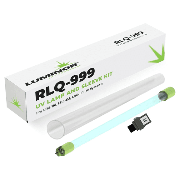Luminor Replacement Kit with UV Lamp, Quartz Sleeve and Key for Blackcomb LB4-151 Series