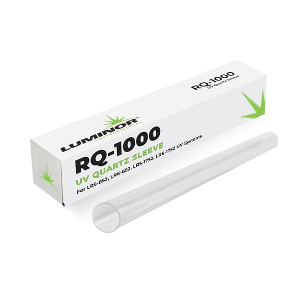 Luminor RQ-1000 Replacement UV Quartz Sleeve, 41.2 inch, for LR6-855, LR6-1755, and LK6-A22 Ultraviolet Water Purification Systems