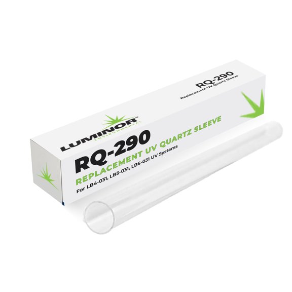 Luminor RQ-290 UV Quartz Sleeve Replacement for LB4-031, LB5-031 & LB6-031 Series UV Systems