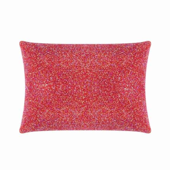 Luminous Allover Pillow - 14x20 - Red Iridescent