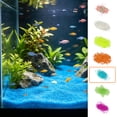 thumbnail image 1 of Luminous Aquarium Gravel Glow in the Dark Fish Tank Sand Stones, 2000 Pieces 3-5mm Decorative Rocks for Aquascaping Night Light, Night Light Aquarium Pebbles, Stone Construction, Blue, 1 of 7