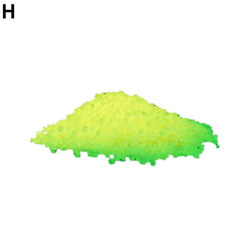 Luminous Aquarium Sand Glow In The Dark Sand Ornament Decorative Sand Fish Tank Decoration Stone Sands Pink Gold Blue