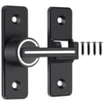 thumbnail image 1 of Luminous Barn Door Lock,Sliding Barn Door Latch,180 Degree Heavy Duty Gate Latch Suitable for Garden,Garage, 1 of 6
