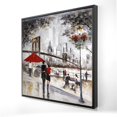 thumbnail image 1 of Begin Home Decor 2081-2424-ST25 24 x 24 in. Couple in York City - Brown Bedroom Framed Canvas Decor, 1 of 3