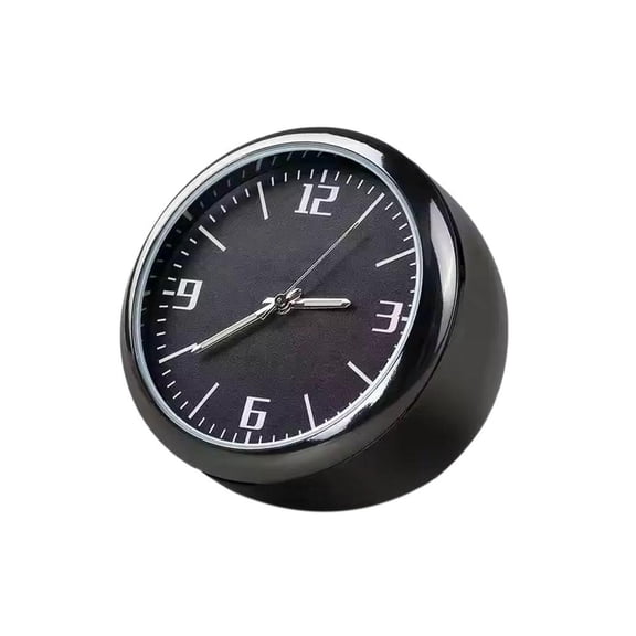 Luminous Car Clock - Digital Electronic Night Light Dashboard Watch with Temperature Display, Compact & Accurate for Auto Interior Accessories