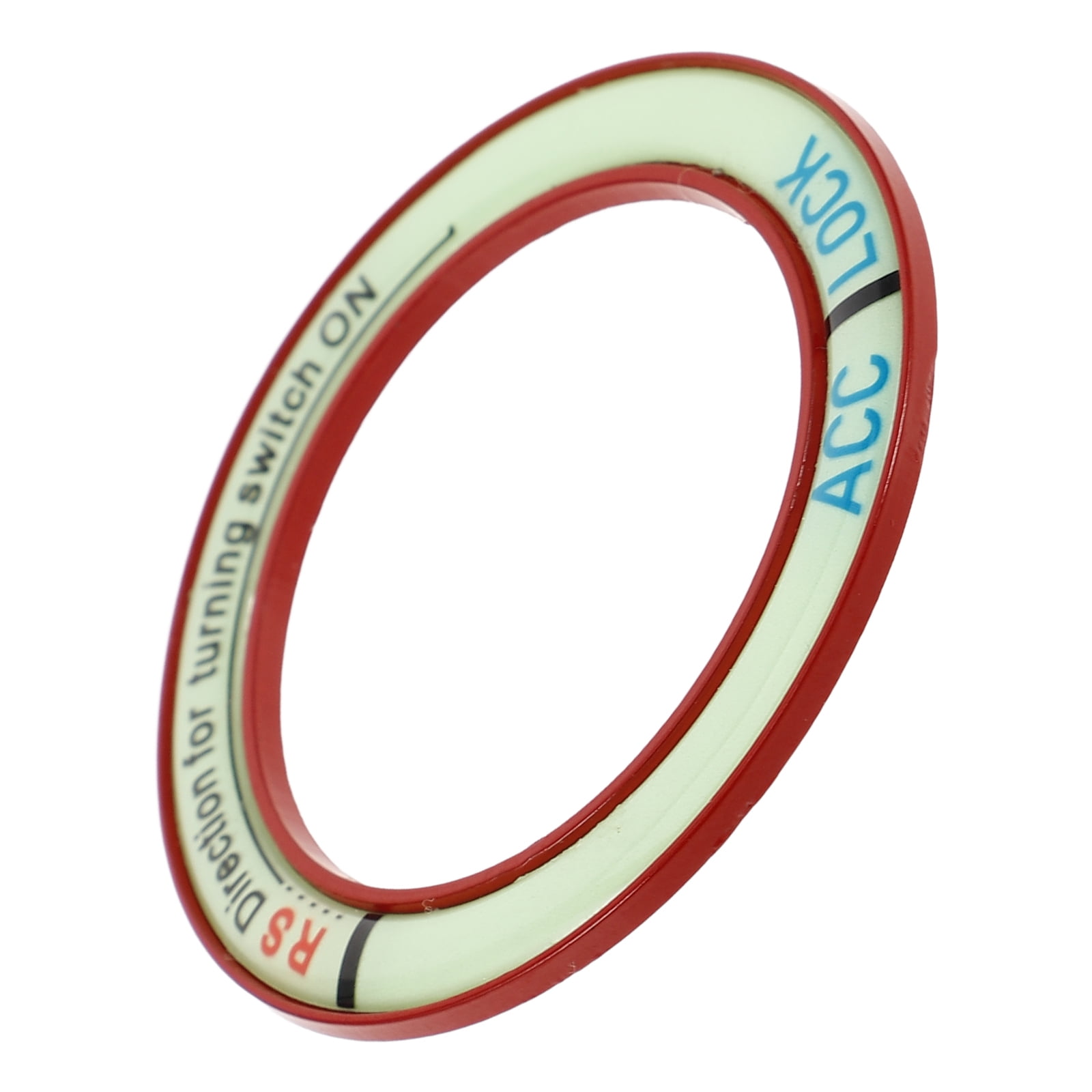 VBESTLIFE Ignition Switch Trim, Car Luminous Ignition