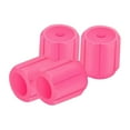 thumbnail image 1 of Luminous Car Tire Stem Caps Universal Pink Pink, 1 of 7