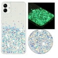 thumbnail image 1 of Luminous Case for Samsung Galaxy A05, Glow in the Dark Fluorescent Glitter Case for Women Girls, Bling Sparkle Lightweight Slim Shockproof Protective Phone Cover for Samsung Galaxy A05, White, 1 of 6