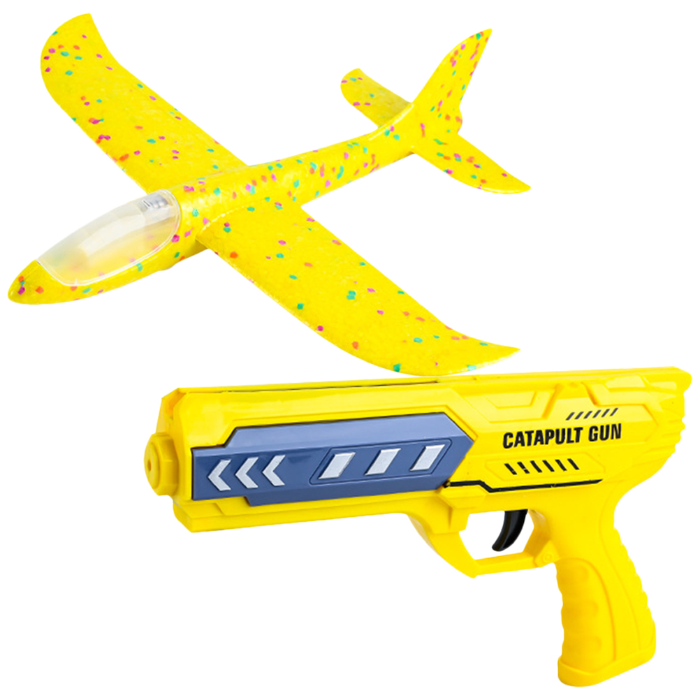 Luminous Catapult Aircraft Childrens Outdoor Playsets Kids Oudoor Toys