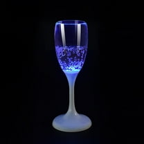 Luminous Champagne Glass Blue