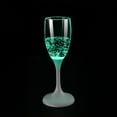 thumbnail image 1 of Luminous Champagne Glass Green, 1 of 9