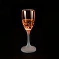 thumbnail image 1 of Luminous Champagne Glass Orange, 1 of 9