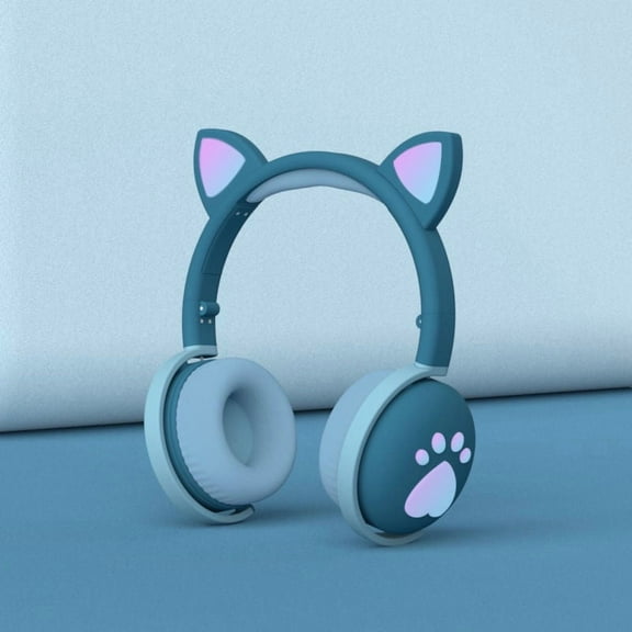 Luminous Cool Cat Ear Bluetooth Headset