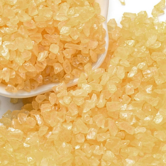 Luminous Crushed Glass Craft Irregular Glass Chips for DIY Vase Filler Garden Decoration Gold 4.5~11.5x1.5~3x2.5mm