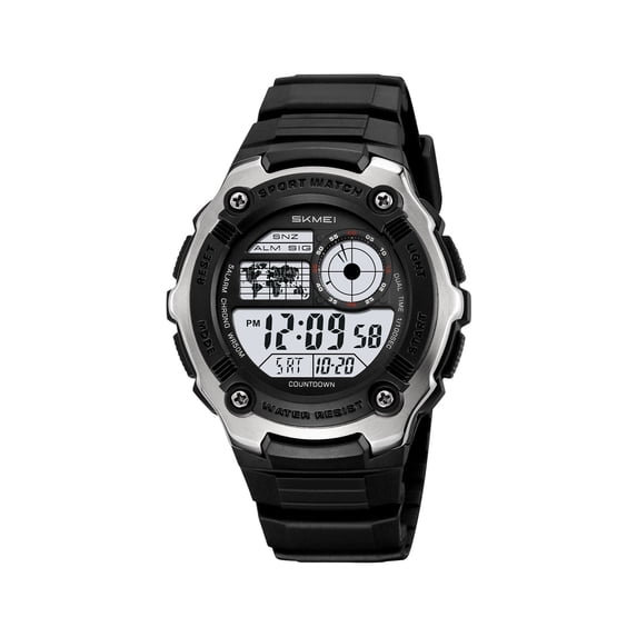Luminous Digital Outdoor Alarm Watch, Multi-Functional Sports Watch for Running and Countdown, Perfect for Active Enthusiasts, Waterproof Design for All Environments