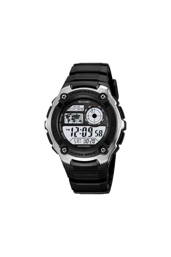 Luminous Digital Outdoor Alarm Watch, Multi-Functional Sports Watch for Running and Countdown, Perfect for Active Enthusiasts, Waterproof Design for All Environments