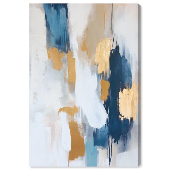 Luminous Earthsong I Canvas Coastal Abstract by Art Remedy, Gallery Wrapped, 36" x 54"