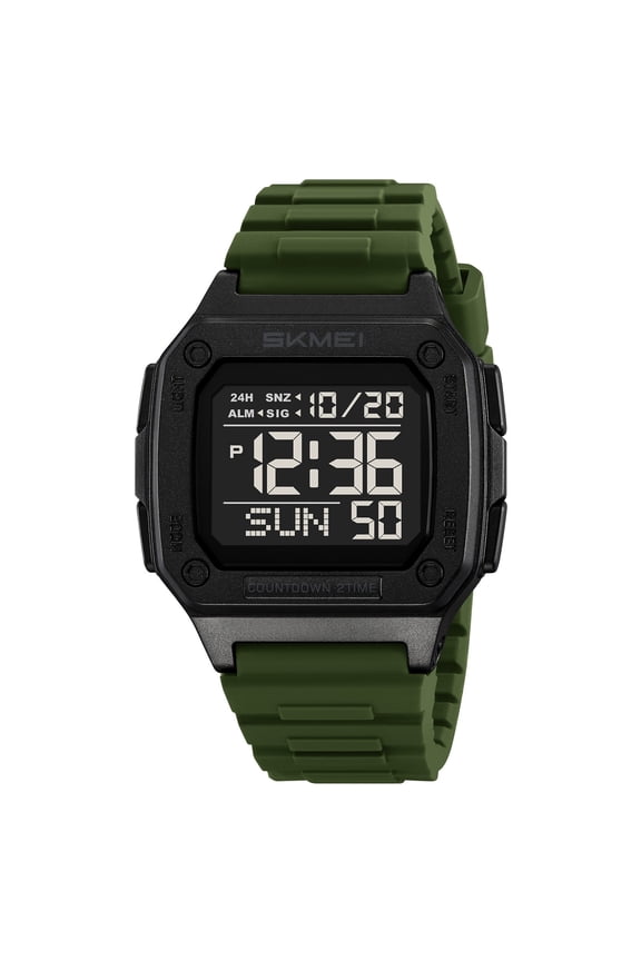 Luminous Electronic Sports Watch - Waterproof Digital Timing Watch for Outdoor Activities