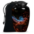 thumbnail image 1 of Luminous Ember Sparrow - Large Urn For Ashes Adult Male - Large Funeral Urn - Adult Female Ashes Elegant Holder - Timeless Decorative Memorial 10 Inch, 1 of 5