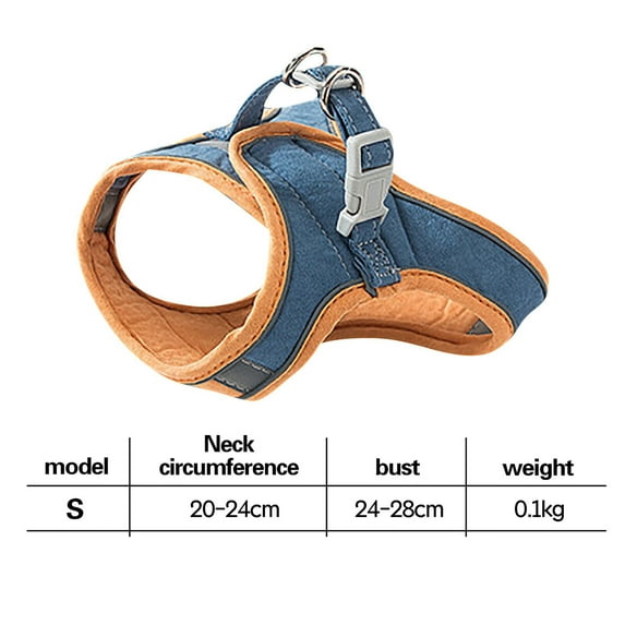 Luminous Escape Proof Pet Cat Vest Har Ness And Leash Pet Vest DOPI