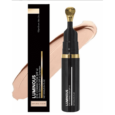 Luminous Eye Corrector Spf 41 - Under Eye Concealer for Dark Circles - Dermatology Luminous Eye Corrector - Anti-Aging Tinted Eye Cream 10ML/0.34 FL.OZ(Natural Colour)
