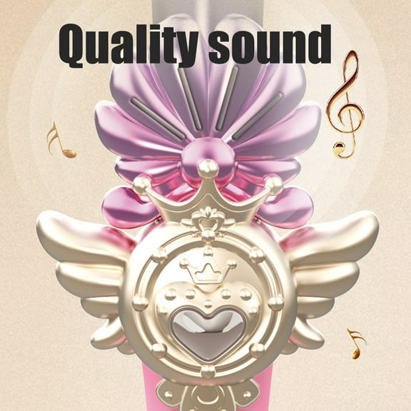 Luminous Fairy Wand Stick Princess Lighting Sticks Cute Mini Toy Christmas New Year Birthday Gift