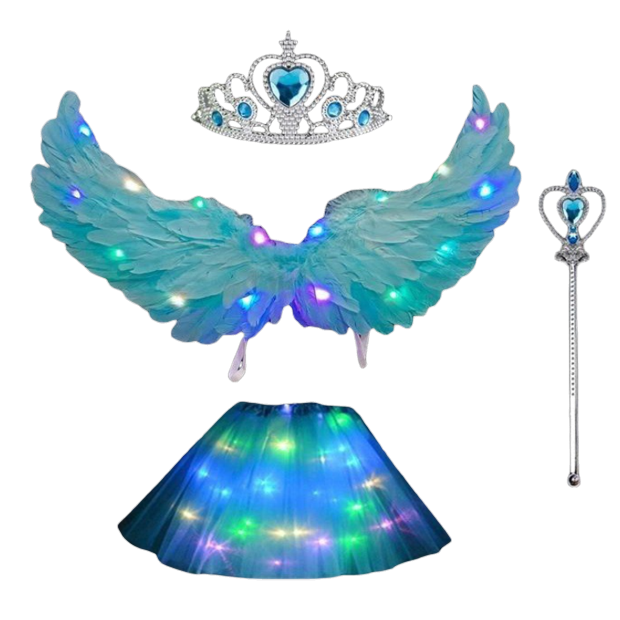 Luminous Fairy Wings Butterfly Wings for Girls Women,Halloween Angel