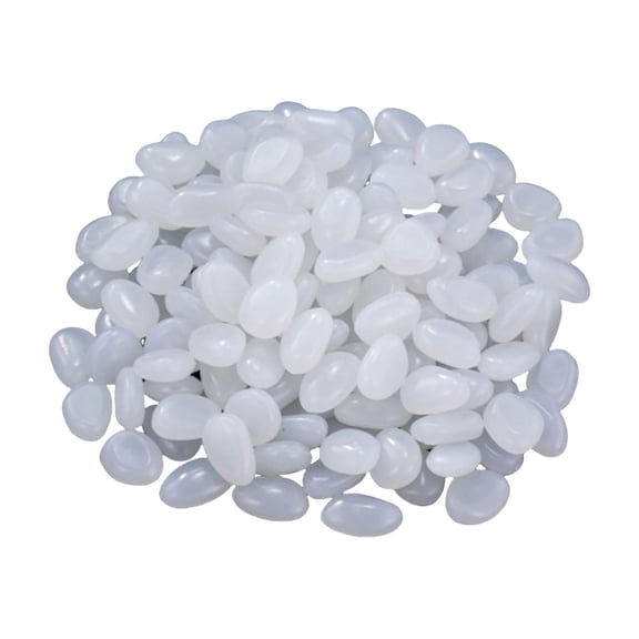 Luminous Garden Pebbles, Glow in the Dark Stones for Decorations, Aquarium and Landscape Design, Outdoor and Indoor Use, DIY Crafts, Walkways, Fish Tanks