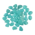 thumbnail image 1 of Glow in The Dark Garden Pebbles Stones Rocks for Yard And Walkways Decor, Diy Decorative Luminous Stones in Light Blue(150Pcs)Harlik, 1 of 2