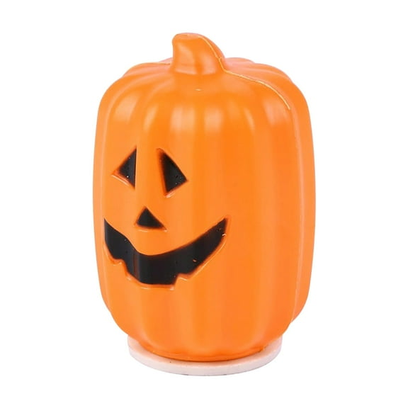 Luminous Halloween Pumpkin Jar, Glow in The Dark Novelty Decor with LED Lights, Halloween Blessing Props for Home, Party, Office Decoration