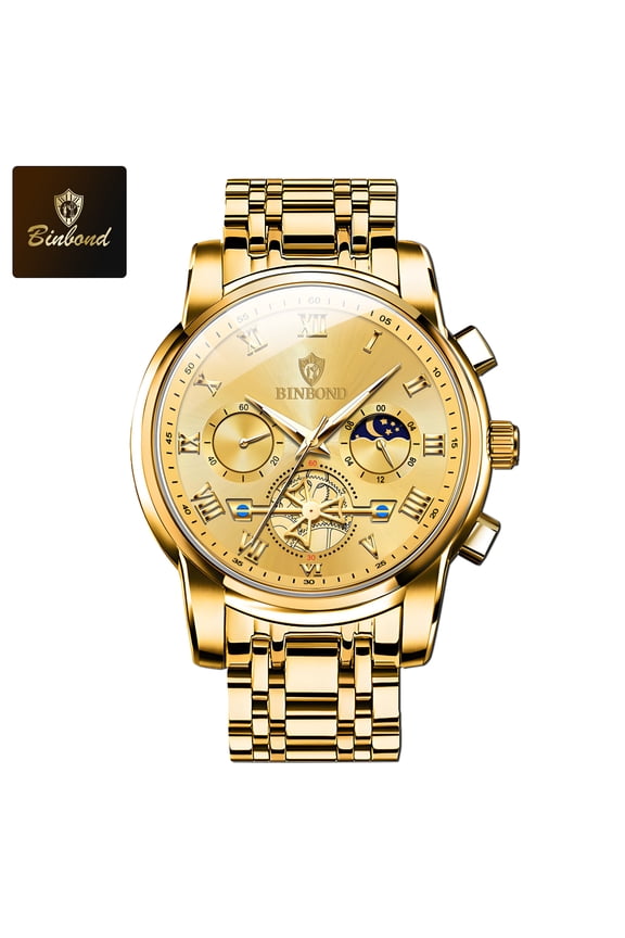 Luminous Hollow Waterproof Quartz Men's Watch