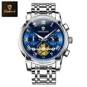 Luminous Hollow Waterproof Quartz Mens Watch